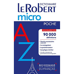 Le Robert micro poche : dictionnaire d'apprentissage du français