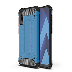 Wewoo Coque Renforcée Étui combiné TPU + PC pour Galaxy A70 bleu