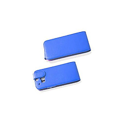 Cadorabo Coque HTC ONE M8 Etui en Bleu