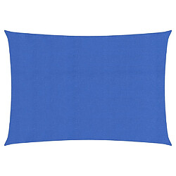 Helloshop26 Voile d'ombrage 160 g/m² bleu 2,5 x 4,5 m PEHD 02_0009050