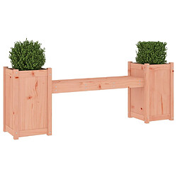 Avis Maison Chic Banc d'extérieur | Banc avec jardinières 180x36x63 cm bois massif de douglas -GKD42191