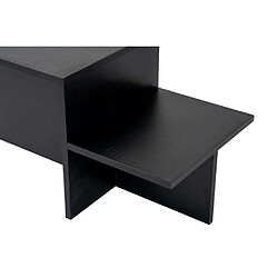 Acheter Hanah Home Table basse en aggloméré 80 x 40 x 40 cm Harmony noir.