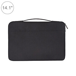 Wewoo Sacoche ordinateur Cas de couverture de carnet de sac de à main d'ordinateur portable du polyester + nylon en de mode occasionnel de 14,1 pouces, pour Macbook, Samsung, Lenovo, Xiaomi, Sony, DELL, CHUWI, ASUS, HP noir