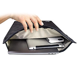 Universal Grand sac Faraday pour clé de voiture téléphone portable iPad, boîte de sac de blocage de signal pour carte de crédit, protecteur GPS de données d'appel (à gauche)