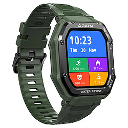 Universal Mode sport Bracelet Bluetooth Hommes Femmes Surveillance Cardiomètre Smartwatch | Smartwatch (vert)