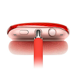 Acheter Casque Bluetooth sans fil YUANFU-P9Promax (casque stéréo, chargeur en coton Type-C-rouge)