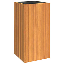 vidaXL Jardinière 45x45x90 cm bois massif d'acacia