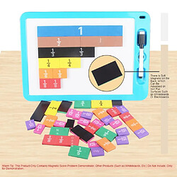 Avis Compétences Mathématiques Manipulateur Enfants Enfant Fraction Apprentissage Aides étude Ensemble De Jouets