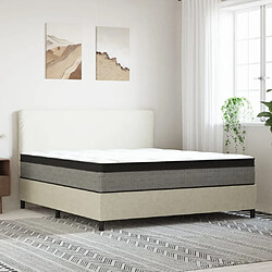 vidaXL Matelas à ressorts ensachés moyen plus 180x200 cm