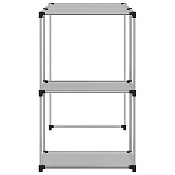 Avis vidaXL Support de rangement sur la machine à laver Gris 87x55x90,5 cm