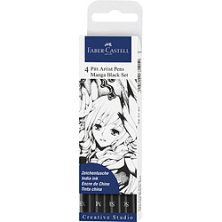 FABER-CASTELL Feutre encre de Chine PITT artist pen Manga ()