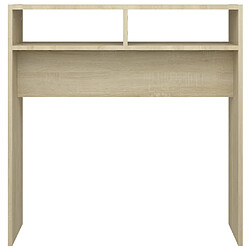 Acheter vidaXL Table console chêne sonoma 78x30x80 cm bois d'ingénierie