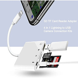 Acheter GUPBOO Adaptateur USB LIGHTNING iOS vers TF/SD,JL1255