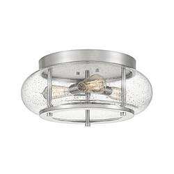 Elstead Lighting Plafonnier Trilogy Métal Nickel brossé