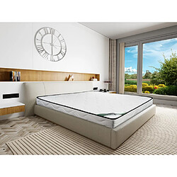 Vente-Unique Matelas 140 x 190 cm mousse et coutil bambou ép.15cm - KANANI de NATUREA