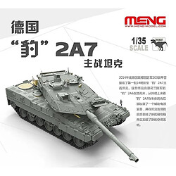 Avis Meng Maquette Char Leopard 2a7 German Main Battle Tank