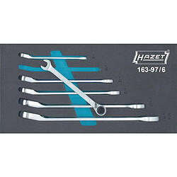 Assortiment d'outils pour servante 163- 97/ 6 Clé mixtesHazet