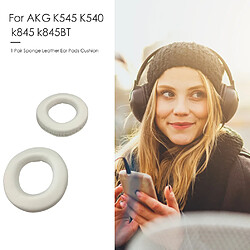 Avis Coussinet pour casque INF AKG K545 / K540 / K845 / K845BT 1 paire White