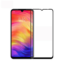 Wewoo Film de verre trempé plein écran 9H 2.5D pour Xiaomi Redmi Note 7 (Noir)