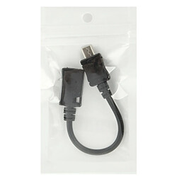 Acheter Wewoo Adaptateur noir Mini USB Femelle à Micro USB Câble Mâle, Longueur: 13cm