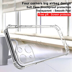 Imak Coque en TPU airbag aux, antichoc, anti-rayures transparent pour votre Apple iPhone 13 mini 5.4 pouces