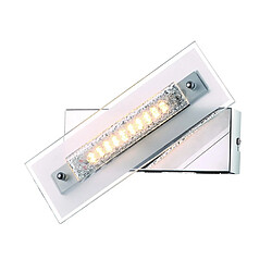 Italux Applique Murale LED Classique Chrome, Blanc Chaud 3000K 320lm