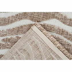 Acheter Paris Prix Tapis Tissé Ethnique à Poils Courts Sarai II Beige 160 x 230 cm