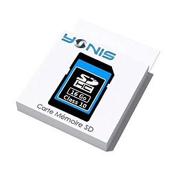 Yonis Carte mémoire SD ROM 16 Go