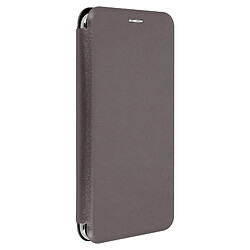 Avizar Étui Smartphone 5.4'' à 6'' Clapet Porte-carte Fonction Coulissante Gris Taupe