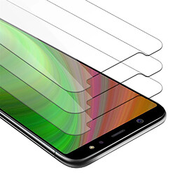 Cadorabo Verre trempé Samsung Galaxy A6 PLUS 2018 Film Protection