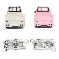 2x ABS RC Voiture D'échappement Sortie Latérale Port Garniture Camion Accessoire pour WPL D12 RC Voiture, RC Voiture Pièces de Décoration