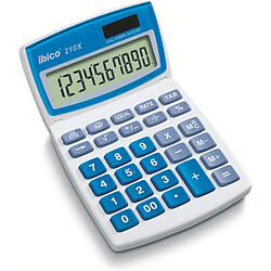 ibico Calculatrice de bureau 210X, écran LCD 10 chiffres ()