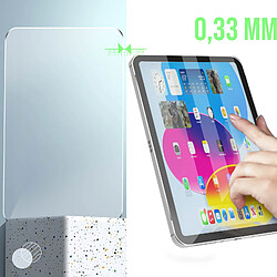 Avizar Verre Trempé pour iPad 10 2022 Anti-rayures Anti-traces Biseauté Transparent pas cher