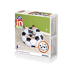 Pouf Gonflable Bestway Ballon de Football 114x112x71 cm pas cher