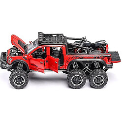 Acheter Universal Nouveau 1:32 Ford Raptor F150 Big Wheel Alloy Diecast Car Modèle avec avec des jouets de voiture de traction de lumière