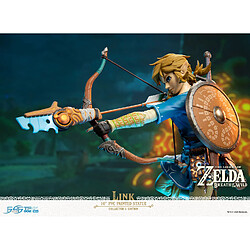 First 4 Figure The Legend of Zelda Breath of the Wild - Statuette Link Collector's Edition 25 cm pas cher