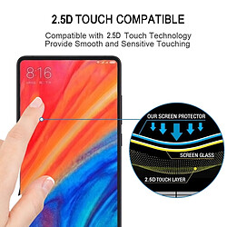 Wewoo Film en verre trempé entièrement adhésif de 0.33mm 9H 2.5D pour Xiaomi Mi Mix 2S noir pas cher