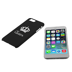 Universal Fashion King Queen Lovers Phone Mobile PC Case de gommage dur adapté à l'iPhone