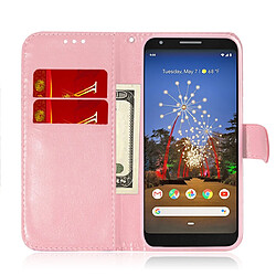 Acheter Wewoo Housse Coque Pour Google Pixel 3A Couleur Pure Coloré Boucle Magnétique Horizontal Etui en Cuir Flip avec Fente Titulaire & Carte et Portefeuille & Lanière Rose