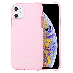 Wewoo Coque Souple JELLY TPU anti-choc et anti-rayures pour iPhone 11 rose