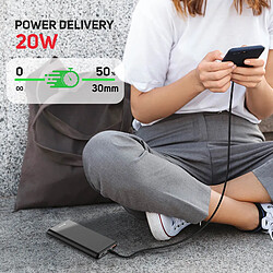 Avis Powerbank 20W USB-C Power Delivery et USB Quick Charge 10000mAh Swissten noir