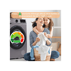 Acheter Lave-linge hublot Linarie LJWM612AS Silver Arles 6kg 1200 tours moteur induction 11 programmes & vapeur Classe A