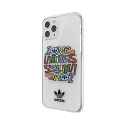 Adidas Coque de Protection pour iPhone 11 Pro Originals Pride Blanc