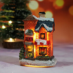 Allumez La Décoration De Noël LED Style De Village Miniature 3