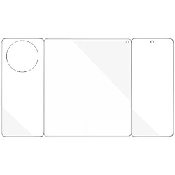 Film Avant et Arrière pour Huawei Mate X3 Hydrogel Flexible Imak Transparent