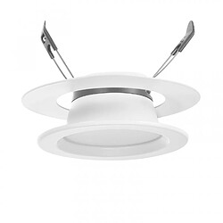 Ledkia Anneau Recouvrement d'espace pour Downlight Ø206-255mm Blanc