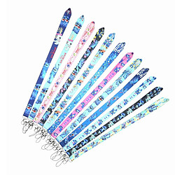 Avis Universal 10 pièces Disney broches téléphone portable bandoulière clef carte bandoulière cou crochet cordon porte-badge bandoulière cou cordon lasso