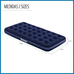 Acheter Matelas de Camping Gonflable Bestway Horizon Individuel 188x99x22 cm Supporte jusqu'à 150 Kg Couleur Bleu