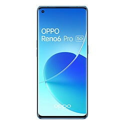 Oppo Reno6 (5G - Double Sim - Ecran 6.43'' - 128 Go, 8 Go RAM) Bleu - Reconditionné