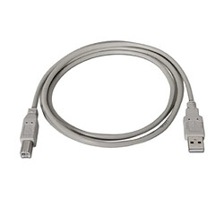 ? Câble d'imprimante USB 2.0 Type A-M vers Type Bm - 1,8 m Beige